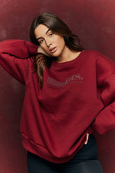 FITS Sports Printed Crew Neck Sweatshirt