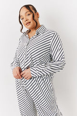 Black & White Striped Shirt