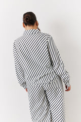 Black & White Striped Shirt