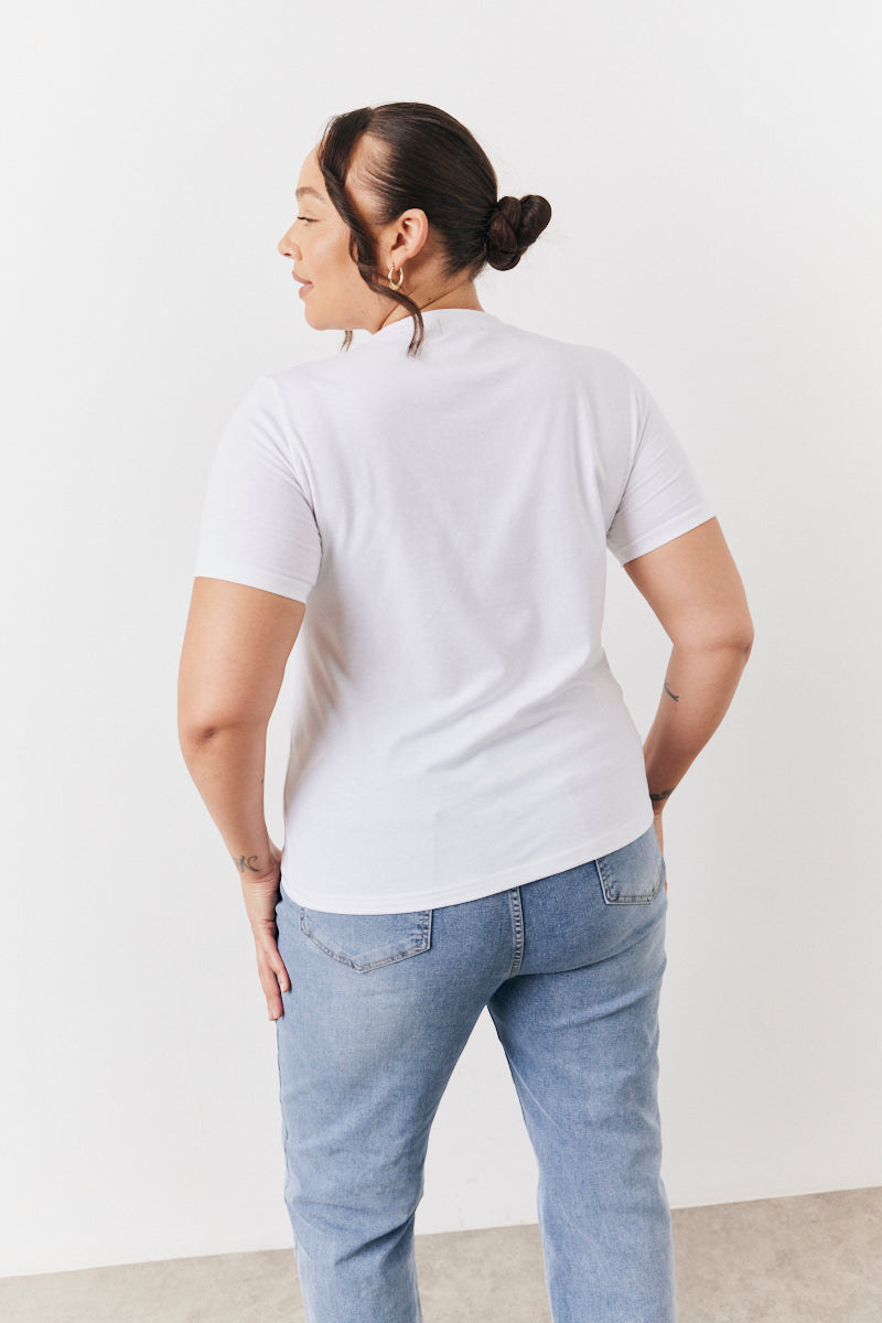 Black and White 2 Pack Slim Fit Crew Neck T-Shirt